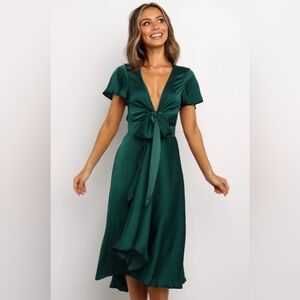 [Petal+Pup] Montrose Dress - Emerald Green